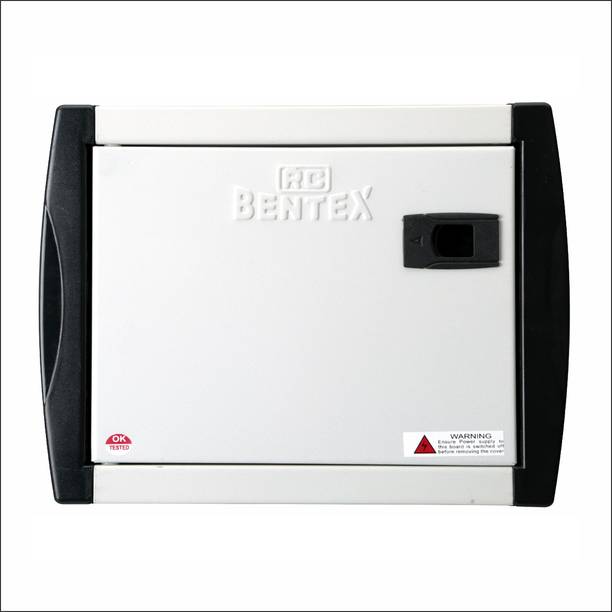 RC BENTEX Steel Enclosure 10 Way SP&N Distribution Board
