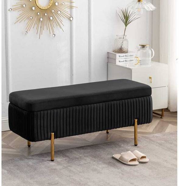 TFS Luxurious Modern 2 Seatter Settee/Bench/Sofa with Storage Box for Home/Office Solid Wood Settee
