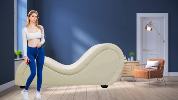 India wood mart Sheessham Wood Tantric Chaise Loung Chair, Yoga Chaise Lounge,Chaise Luxury Sofa Engineered Wood Diwan