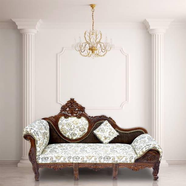 Wood Master Sre Sheesham Wood Sofa Couch/diwan Three Seater Solid Wood Diwan