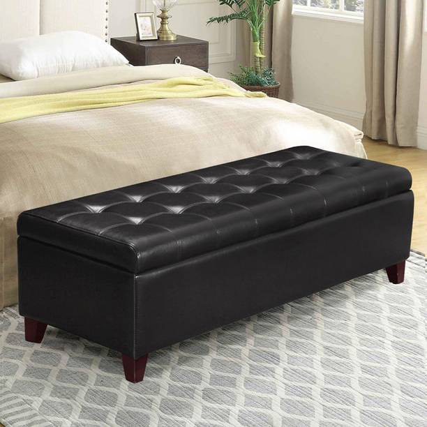 TFS Premium Fabric Leatherettee Tufted Chusion Settee/Sofa for Bedroom/Livingroom Solid Wood Settee