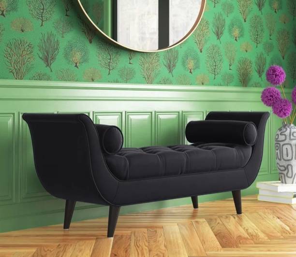 TFS Luxury Velvet Cushion Cordelia 3 Seater Sofa/Settee for Home/Office/Bedroom Solid Wood Settee