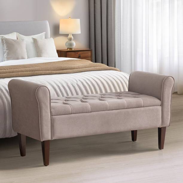 TFS Luxry Royal Armrest Sofa/Bench 3 Seater For Bedroom/Livingroom Solid Wood Settee