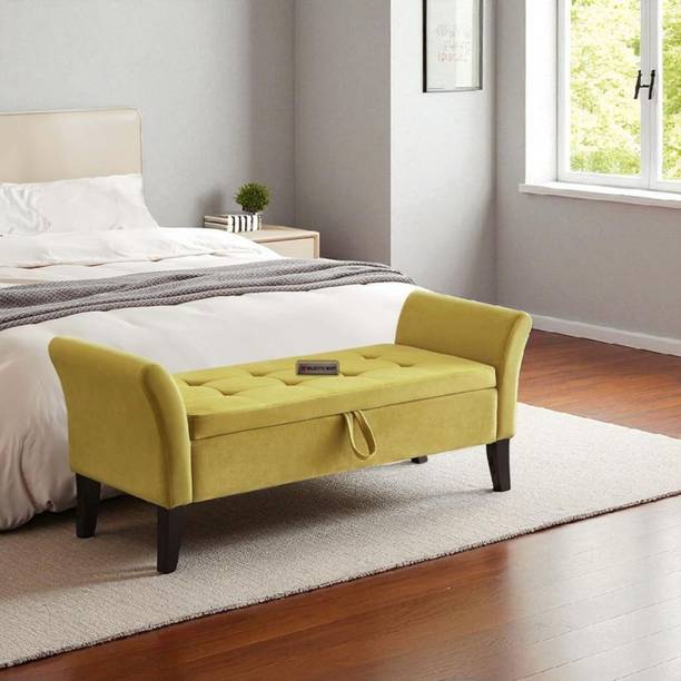 MAJESTIC MART Stylish Button Tufted 2-Seater Sofa | Couch | Diwan | for Livingroom/Office/Home Solid Wood Settee