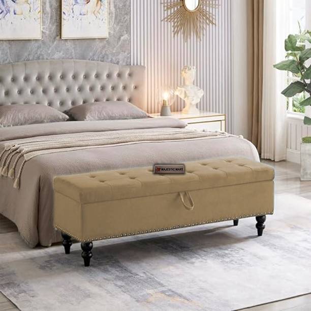MAJESTIC MART Solid Wood Settee