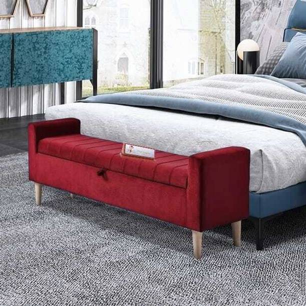 TFS Italian Cushion Deign Settee For Bedroom/Living-room/Office 2 Seatter Solid Wood Settee