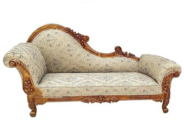 W.S.HANDICRAFTS Sheesham Wood Diwan 3Seater Diwan for Living Room Saharanpur Furniture Couch A04 Solid Wood Diwan
