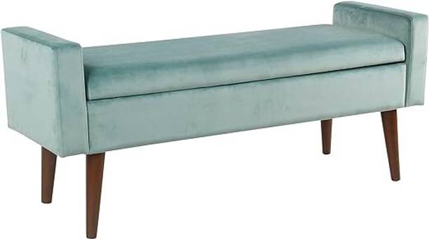 MAJESTIC MART Luxurious Ottoman Bench with Storage | 2 Seater Sofa for Living Room & Bedroom Solid Wood Settee