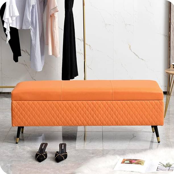 MAJESTIC MART Luxurious Sofa Settee with Storage 2 Seater - for Livingroom / Office / Bedroom Solid Wood Settee