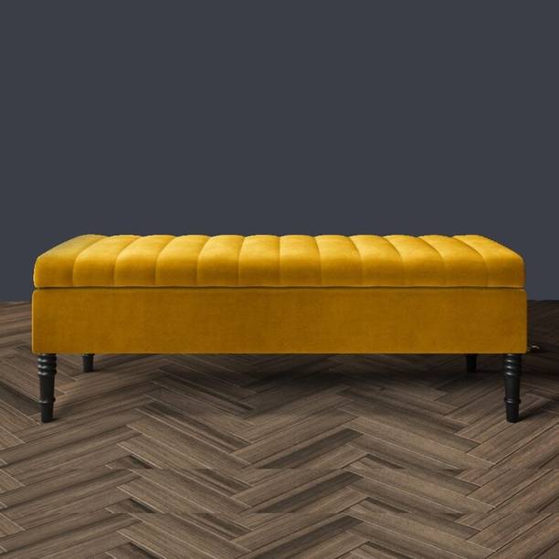 TFS Designer 2 Seater Settee/Bench with storage flip-top for Office/Bedroom Solid Wood Settee