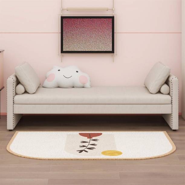 DMKDecor Ottoman Bench with Armrest for Living Room Bedroom Solid Wood Settee