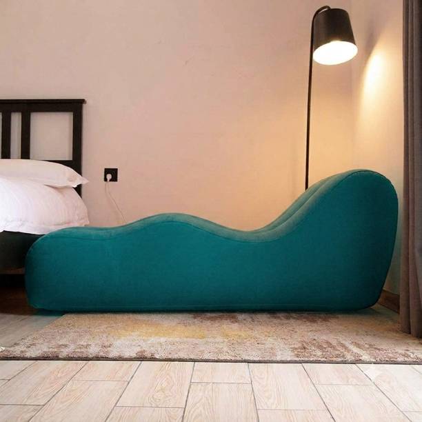 Wu Dtimber Premium Yoga Chaise Lounge Sofa Tantric Love Seat Curved Relaxation Couch Engineered Wood Settee
