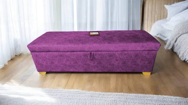 TFS Luxurious Bench/Sofa/Ottoman With Box Velvet Fabric for Bedroom/Living room Solid Wood Settee