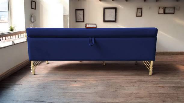 CozyLiving Luxurious Bench/Sofa/Ottoman With Box Velvet Fabric for Bedroom/Livingroom Solid Wood Settee
