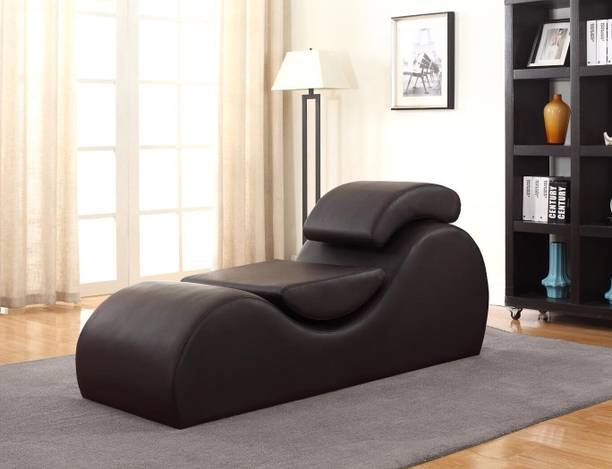 Soul Light Art Sheesham wood Sofa Chaise with Detachable Pillows for Relaxation and Yoga Brown Engineered Wood Diwan