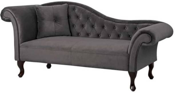 Soul Light Art Chesterfield Chaise Lounge Couch Button Tuffted Velvet Diwan Fabric Diwan