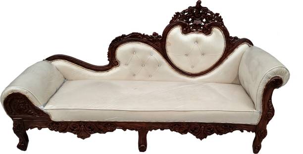 W.S.HANDICRAFTS Solid Wood Diwan