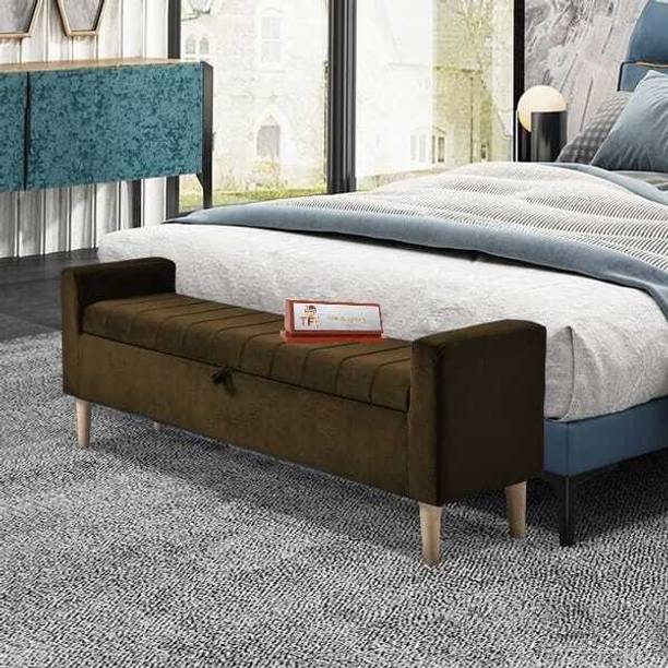 TFS Italian Cushion Deign Settee For Bedroom/Living-room/Office 2 Seatter Solid Wood Settee