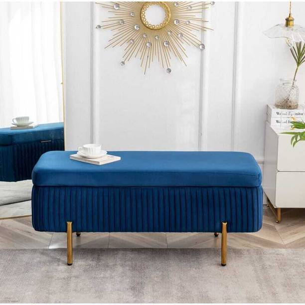 TFS Luxurious Modern 2 Seatter Settee/Bench/Sofa with Storage Box for Home/Office Solid Wood Settee