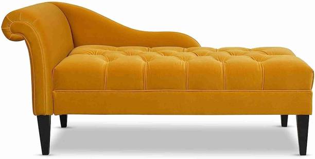 Soul Light Art Chesterfield-style longue/couch sofa armchair sofa chaise lounger Yellow Engineered Wood Diwan