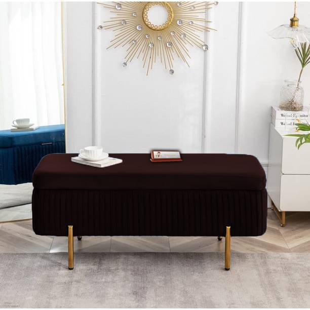 TFS Luxurious Modern 2 Seatter Settee/Bench/Sofa with Storage Box for Home/Office Solid Wood Settee