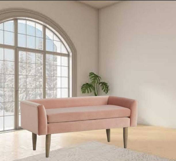 TFS Modern Cobalt Accent Bench/Sofa for Entryway/ Bedroom /Livingroom 3 seater Solid Wood Settee