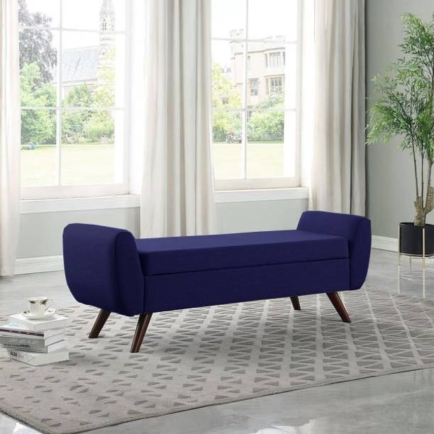 TFS Modern Settee/Diwan with Storage Space 2 seatter for Bedroom/Living-room Solid Wood Settee