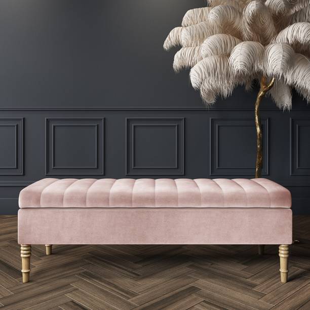 TFS Designer 2 Seater Settee/Bench with storage flip-top for Office/Bedroom Solid Wood Settee