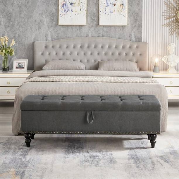 MAJESTIC MART Bed Bench Ottoman with Storage Bench Couch Sofa For Livingroom, Bedroom, Office Solid Wood Diwan