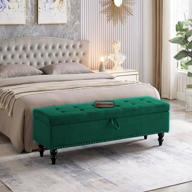 MAJESTIC MART Premium Bench Ottoman with Storage Settee/Couch Sofa Bench pouffe 2 Seater Sofa Solid Wood Settee