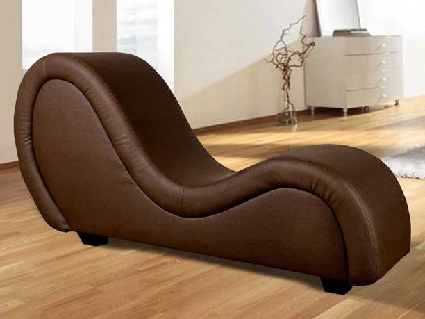 Soul Light Art Leatherate Tantric Chaise Loung Chair, Yoga Chaise Lounge Leatherette Lounger