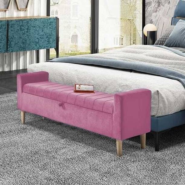 TFS Italian Cushion Deign Settee For Bedroom/Living-room/Office 2 Seatter Solid Wood Settee