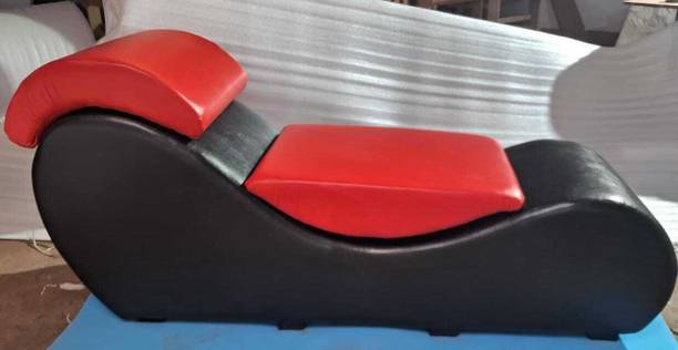 Soul Light Art Sheesham Wood Chaise Lounging Yoga,Luxurious Sofa,Engineered Wood Red Black Engineered Wood Diwan