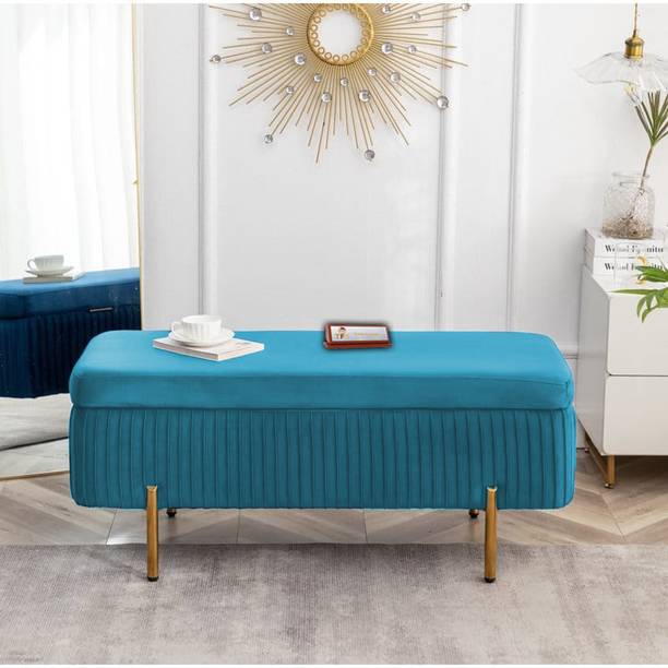 TFS Luxurious Modern 2 Seatter Settee/Bench/Sofa with Storage Box for Home/Office Solid Wood Settee