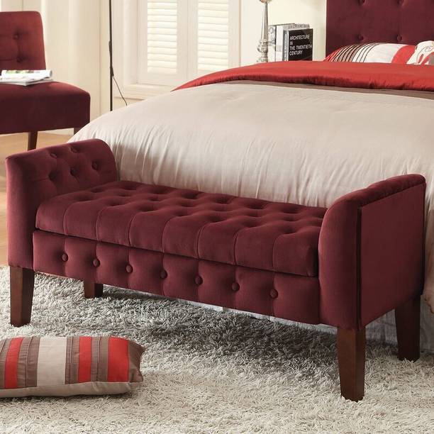 TFS TFS Luxurious Bench settee with Storage Box 2 setter Solid Wood Settee