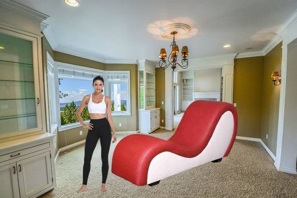 India wood mart Sheessham Wood Yoga Chaise Lounge,Chaise Luxury Sofa Engineered Wood Diwan Engineered Wood Diwan