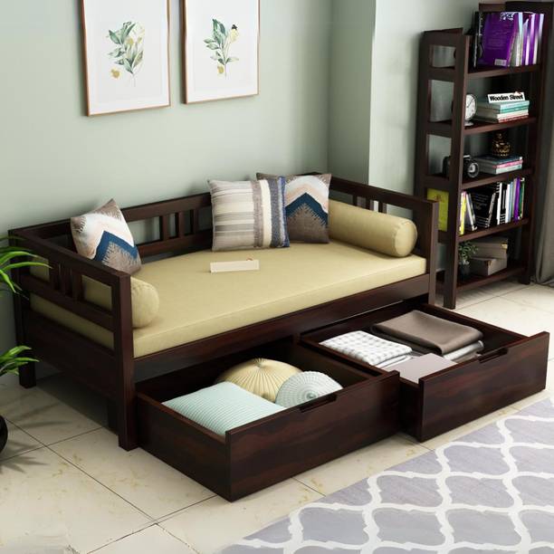 Sona Handicrafts Rosewood ( Sheesham ) Solid Wood Diwan
