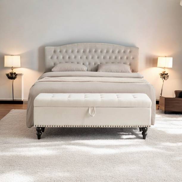 MAJESTIC MART Solid Wood Settee