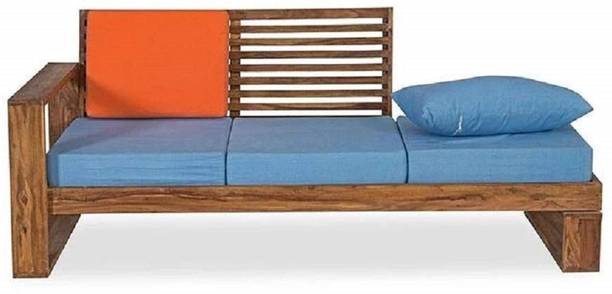 Suncrown Furniture Sovereign Sheesham Wood Diwan Bed For Living Room Solid Wood Diwan