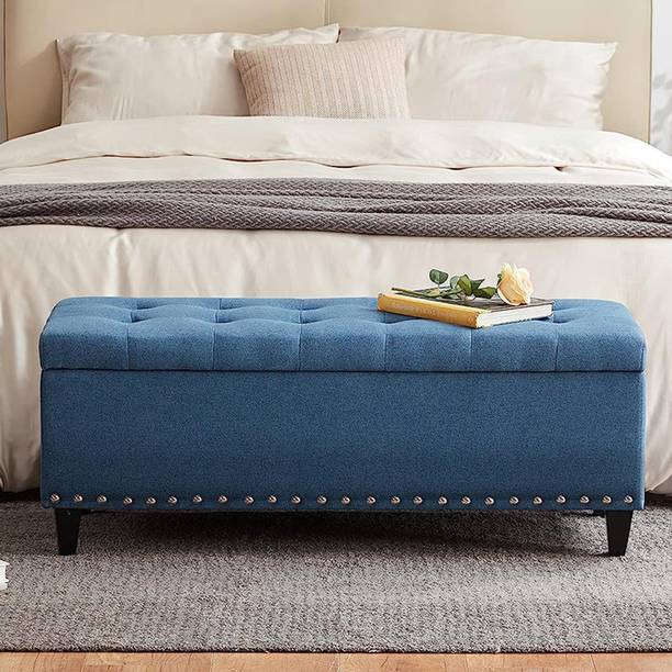 TFS Luxry Upholstery Button Tufted Cushion Sofa/Bench for Bedroom/Living-room Solid Wood Settee