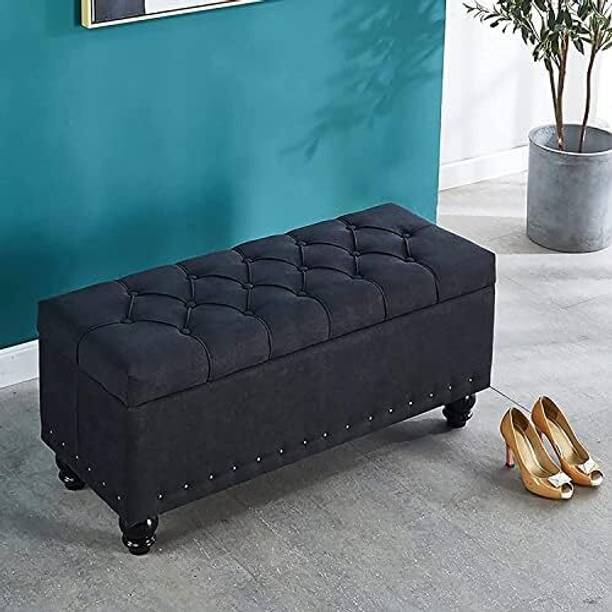 MAJESTIC MART Luxury 2-Seater Couch and Settee with Storage - Premium Comfort for Living Room Foam Diwan