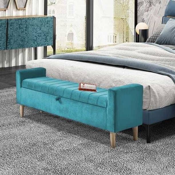 TFS Italian Cushion Deign Settee For Bedroom/Living-room/Office 2 Seatter Solid Wood Settee