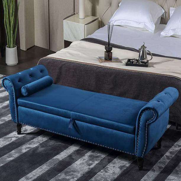 MAJESTIC MART Solid Wood Settee