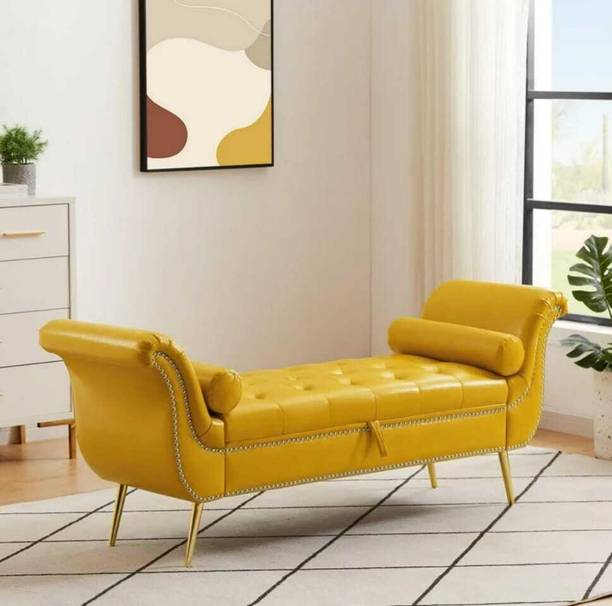 Soul Light Art End of Bed Bench with Storage Fabric Settee
