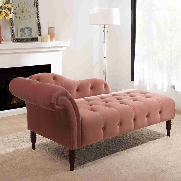 Soul Light Art Chesterfield-style longue/couch sofa armchair sofa chaise lounger Pink Engineered Wood Diwan