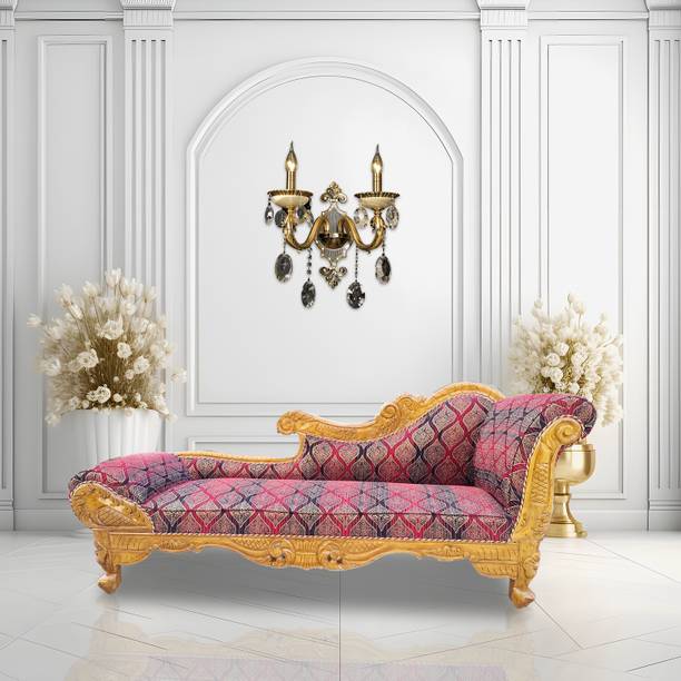 W.S.HANDICRAFTS Sheesham Wooden Sofa Couch/diwan Three Seater Solid Wood Diwan