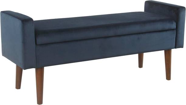 MAJESTIC MART Luxurious Ottoman Bench with Storage | 2 Seater Sofa for Living Room & Bedroom Solid Wood Settee