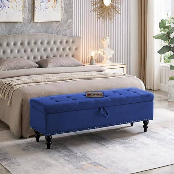 MAJESTIC MART Premium Bench Ottoman with Storage Settee/Couch Sofa Bench pouffe 2 Seater Sofa Solid Wood Settee