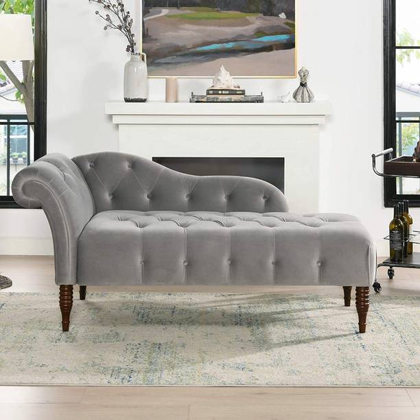 Soul Light Art Sheesham Wood Tantric Chaise Loung Chair, Yoga Chaise Lounge,Chaise Sofa Engineered Wood Diwan