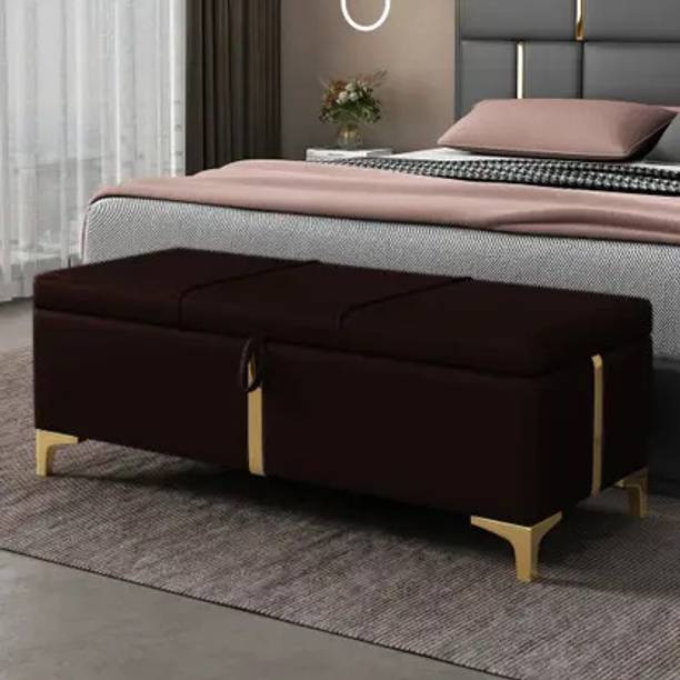 MAJESTIC MART Luxurious 2 Seater Settee Bench/Couch/ Sofa For Home, Livingroom, Office Solid Wood Diwan